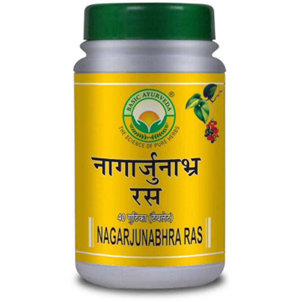 Basic Ayurveda Nagarjunabhra Ras Tablets 