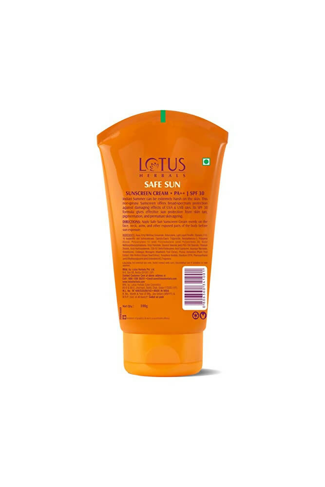 Lotus Herbals Safe Sun SPF 30 PA++ Sunscreen Cream 