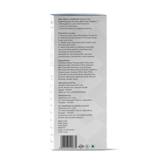 Miduty by Palak Notes EpiShield Face Toner