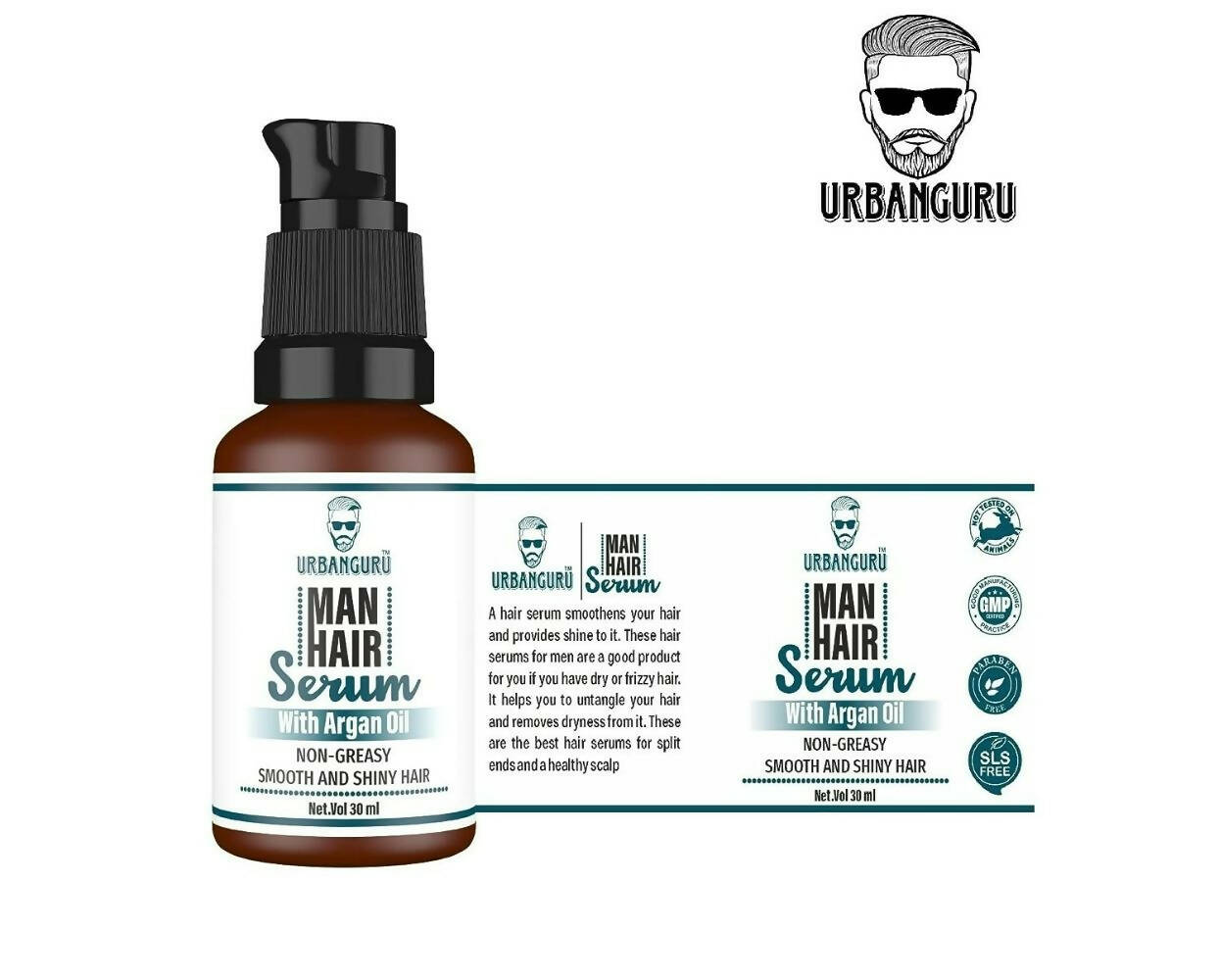Urbanguru Men's Hair Growth Serum  Grab2Buy Urbanguru Grab2Buy