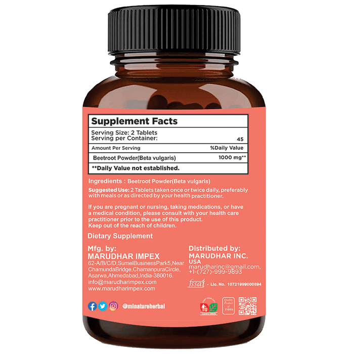Minature Beetroot Tablets 