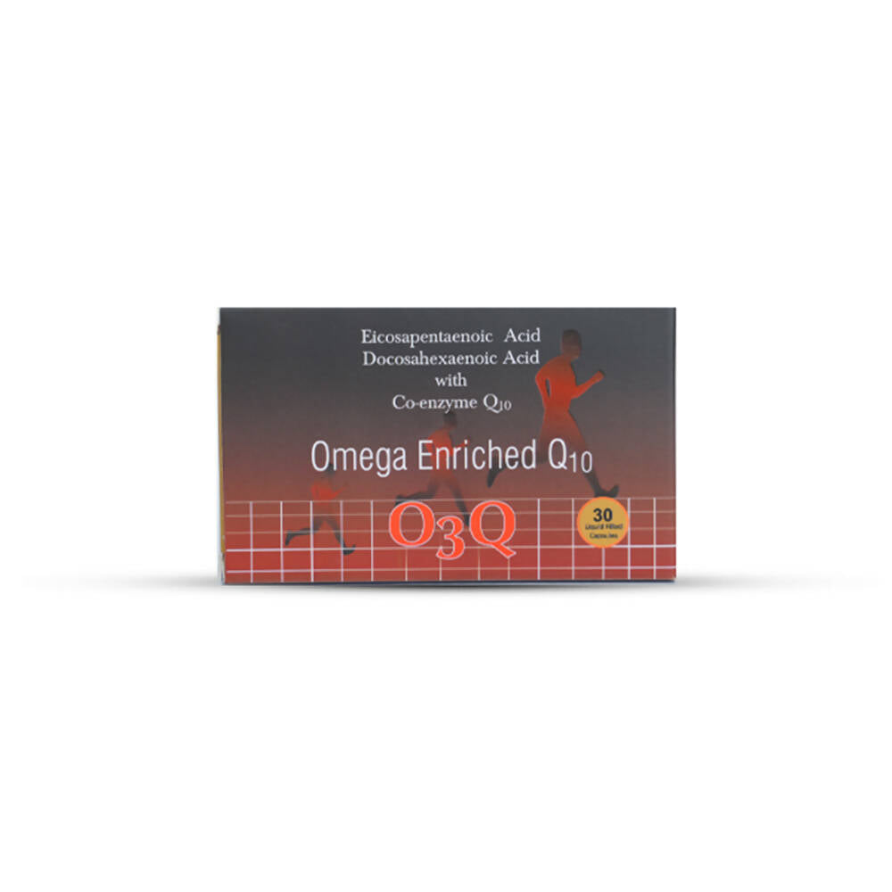 Nutra Grace Omega Enriched Q10 O3Q Capsules - Grab2buy