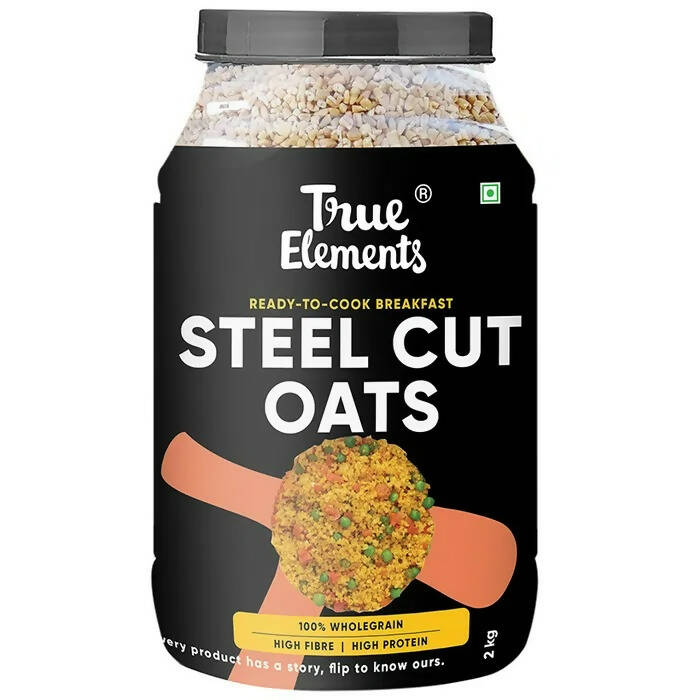 True Elements Steel Cut Oats 