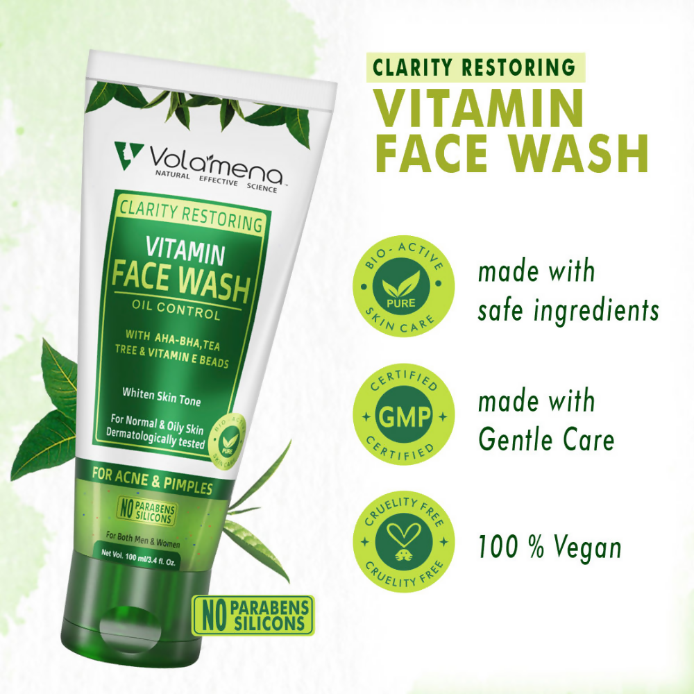 Volamena Clarity Restoring Vitamin Face Wash  Grab2Buy Volamena Grab2Buy