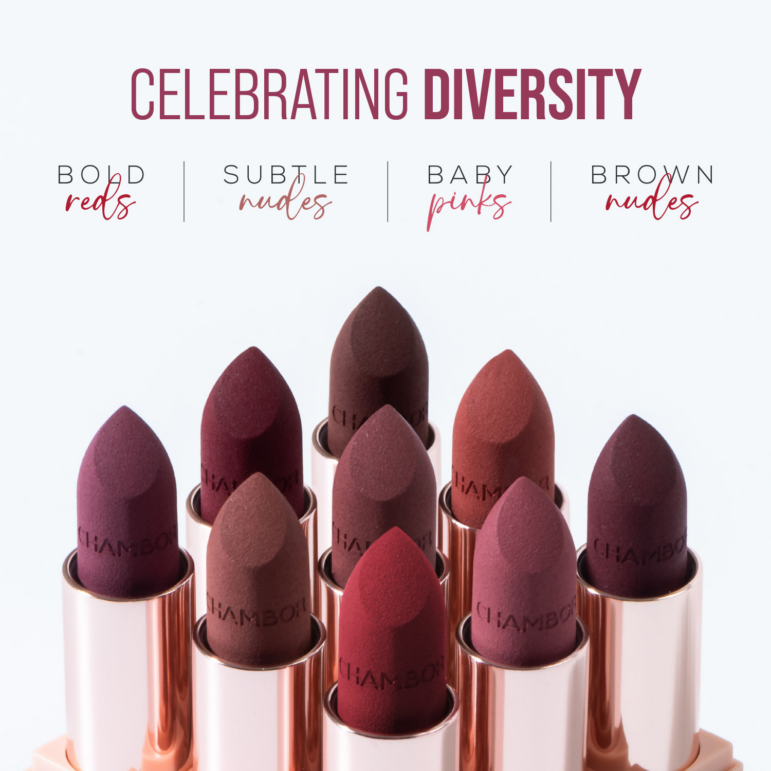 Chambor Colour Studio Les Universelles Matte Lipstick - Fend