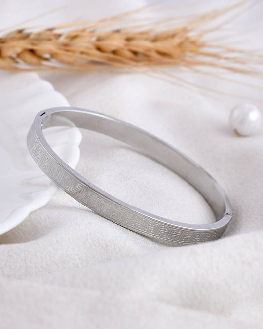 VOJ Stainless Steel Silver Bracelet - Grab2buy
