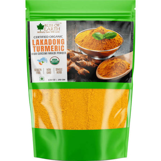 Bliss of Earth Lakadong Turmeric Powder - Grab2buy