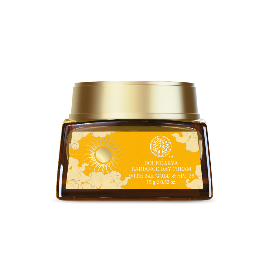 Forest Essentials Soundarya Radiance Cream With 24K Gold & SPF 25 - Grab2buy