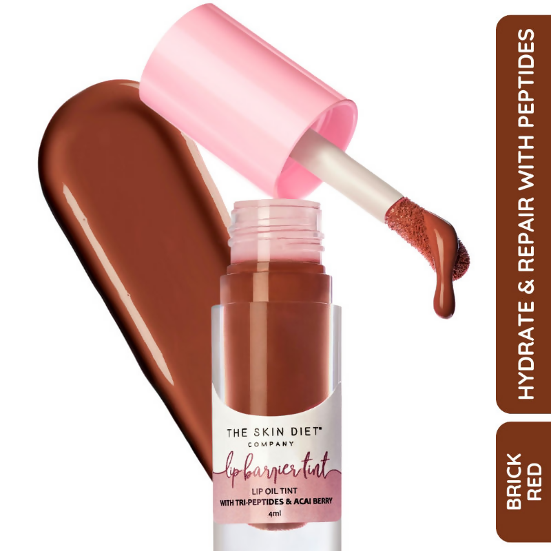 The Skin Diet Company Lip Barrier Tint High Shine Gloss Oil - Fall Brown  Grab2Buy The Skin Diet Company Grab2Buy