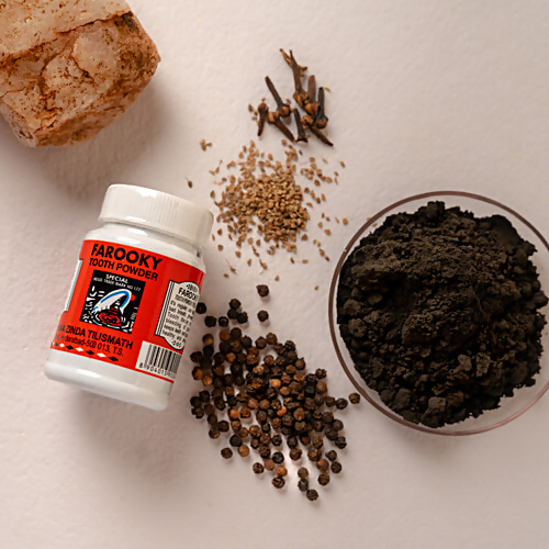 Zinda Tilismath Farooky Tooth Powder  Grab2Buy Zinda Tilismath Grab2Buy