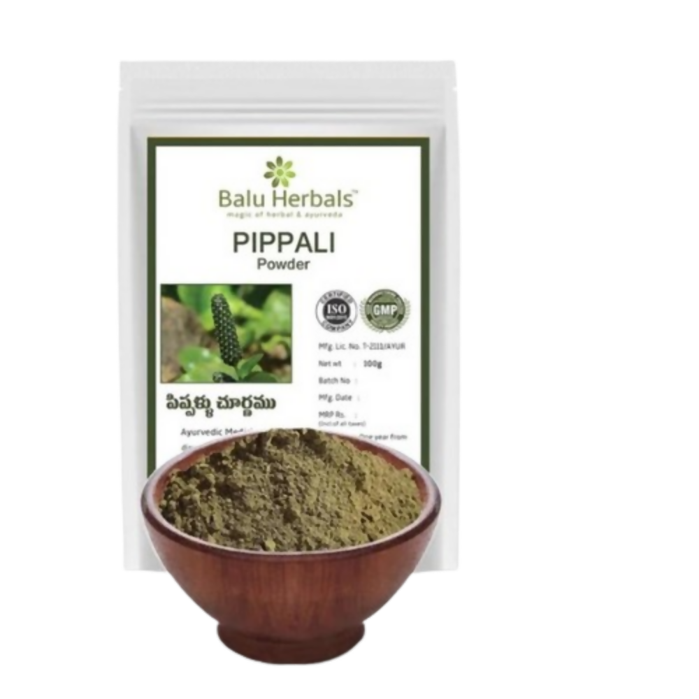 Balu Herbals Long Pepper (Pippali) Powder 