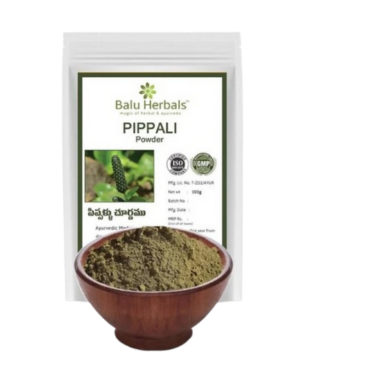 Balu Herbals Long Pepper (Pippali) Powder 