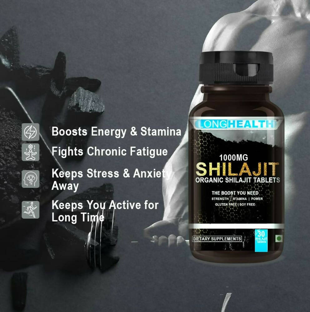 LongHealth Pure Himalayan Organic Sj Tablets 