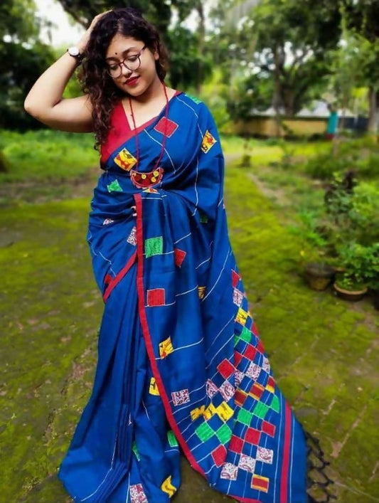Exclusive Collection Multy Beautiful Cotton Applique Work Grab2Buy 