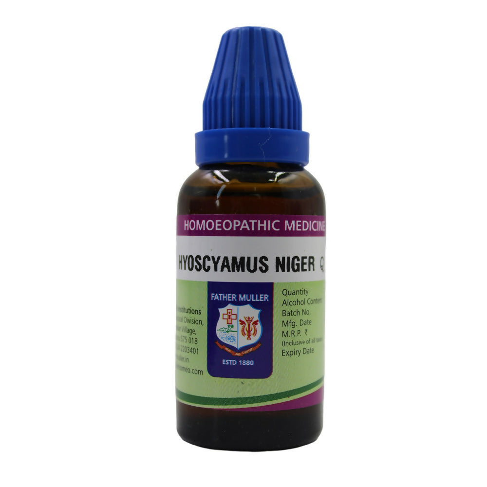Father Muller Hyoscyamus Niger Mother Tincture Q 