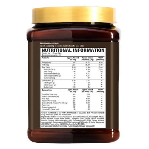 Wow Life Science Plant Protein Powder  Grab2Buy Wow Skin Science Grab2Buy