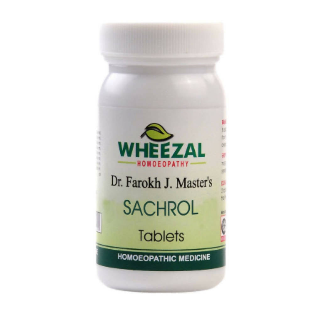 Wheezal Homeopathy Sachrol Tablets 