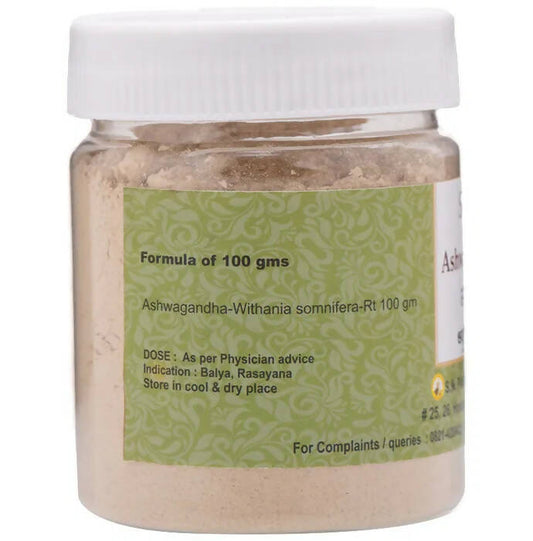 S N Pandit Ayurveda Ashwagandha Choorna 