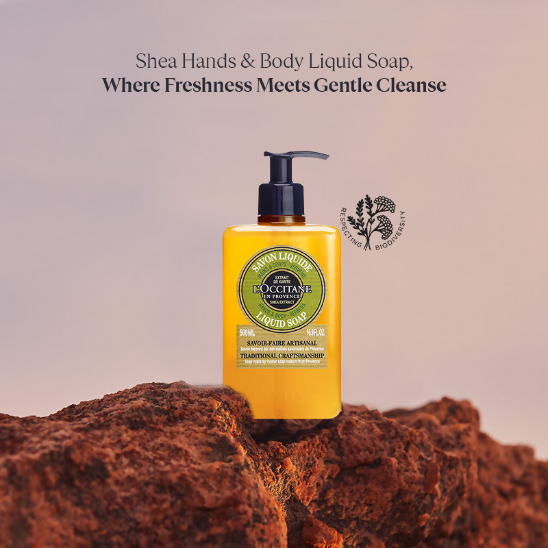 L'Occitane Dry Skin Shea Hands & Body Liquid Soap  Grab2Buy L'Occitane Grab2Buy