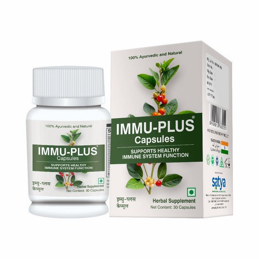 Satya Pharmaceuticals Ayurveda Immu Plus Capsules 