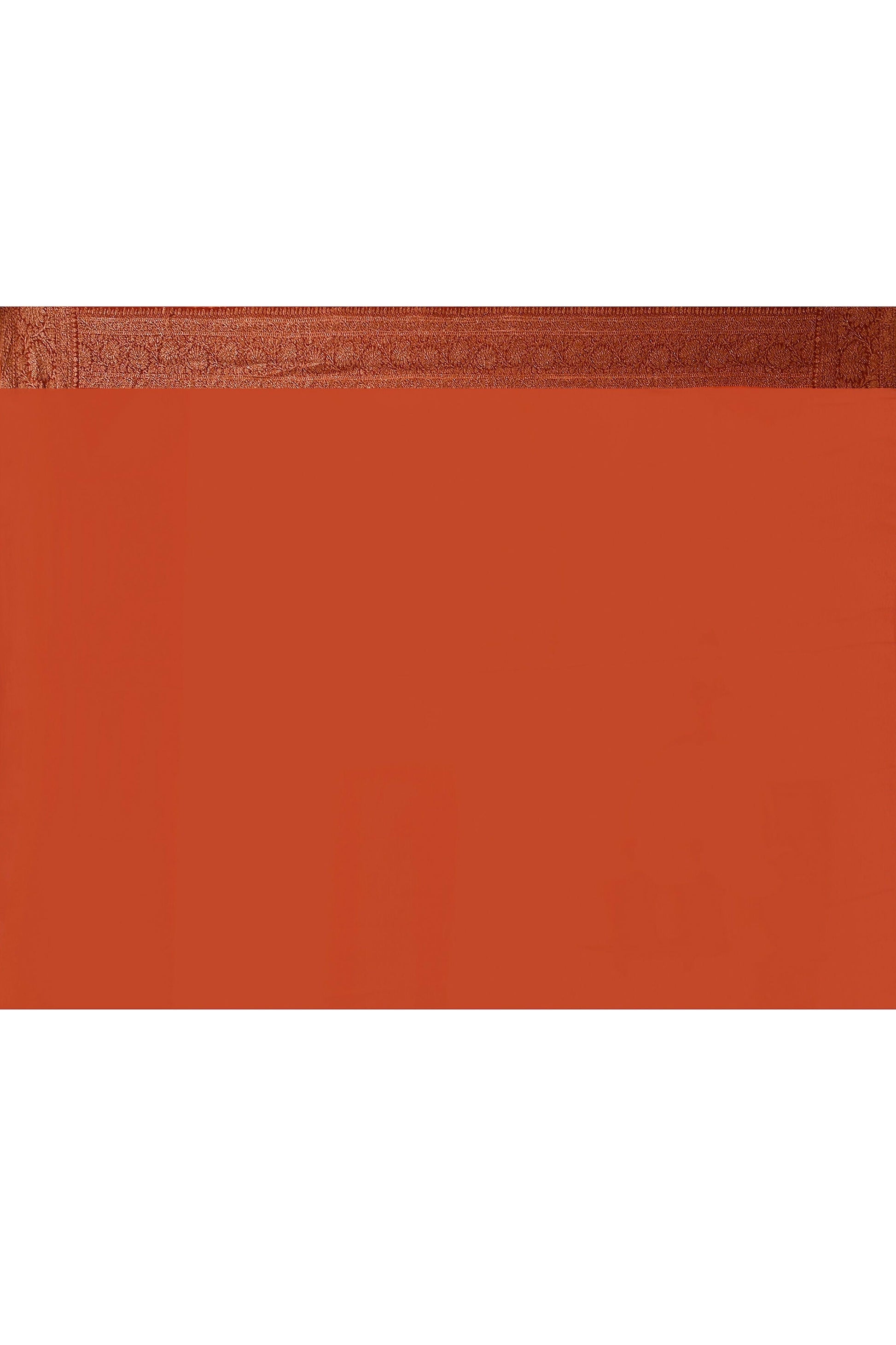 Joban Fashion Amber Crepe Chiffon Pure Handloom Banarasi Silk Saree | Swadesiicart