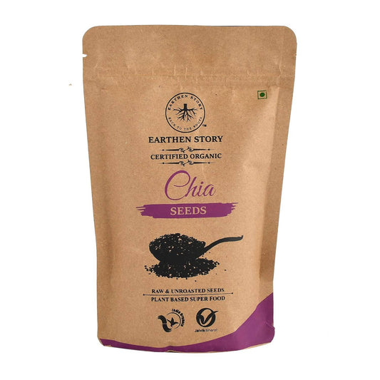 Earthen Story Certified Organic Chia Seeds 