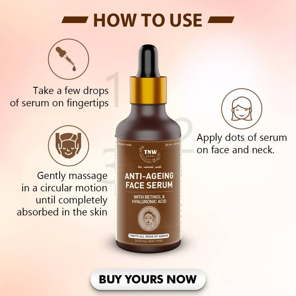 The Natural Wash Anti-Ageing Face Serum  Grab2Buy The Natural Wash Grab2Buy