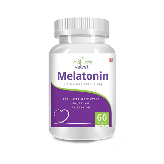Nature's Velvet Melatonin Softgels 