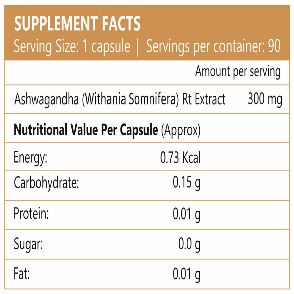 NLife Ashwagandha Capsules - Grab2buy