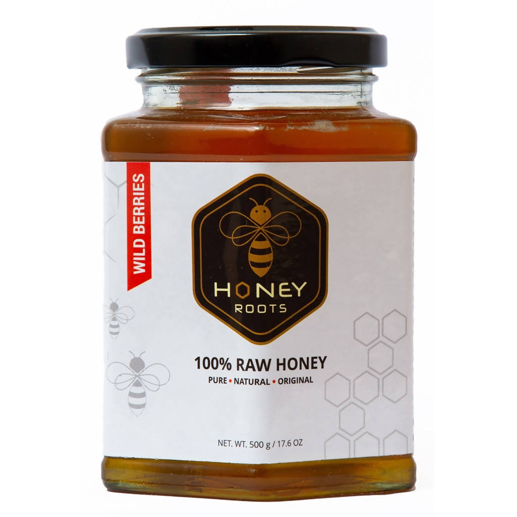 Honey Roots Wild Berries Raw Honey - Grab2buy