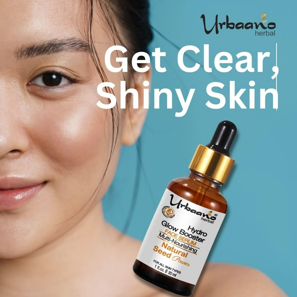 Urbaano Herbal Hydro Glow Booster Face Serum Oil  Grab2Buy Urbaano Herbal Grab2Buy