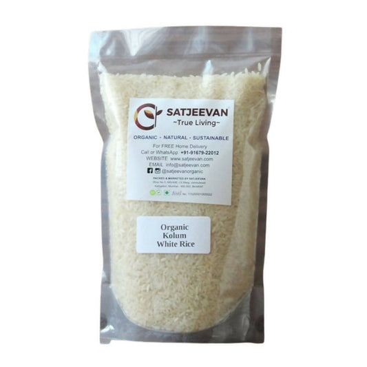 Satjeevan Organic Kolum White Rice 