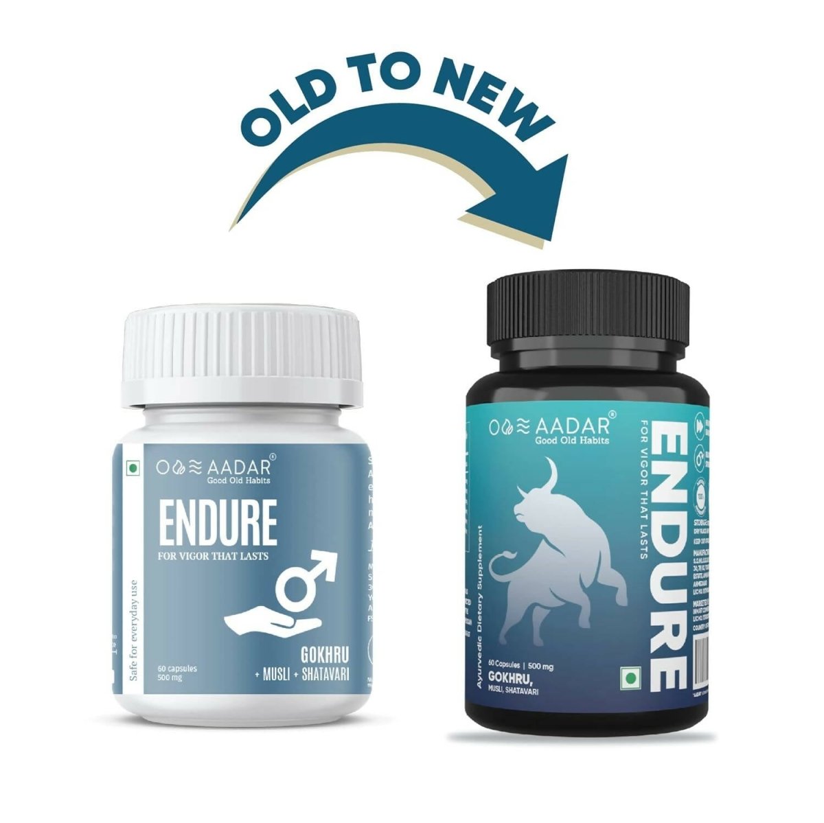 Aadar Endure 500mg Capsules - Grab2buy