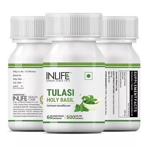 Inlife Tulasi Holy Basil Capsules 