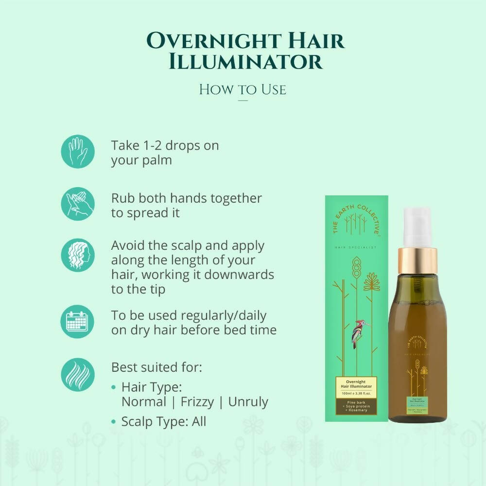 The Earth Collective Overnight Hair Illuminator  Grab2Buy The Earth Collective Grab2Buy