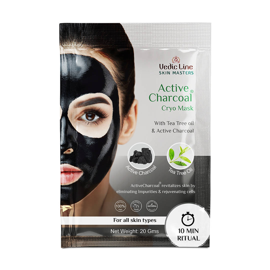 Vedic Line Skin Masters Active Charcoal Cryo Mask | Grab2Buy