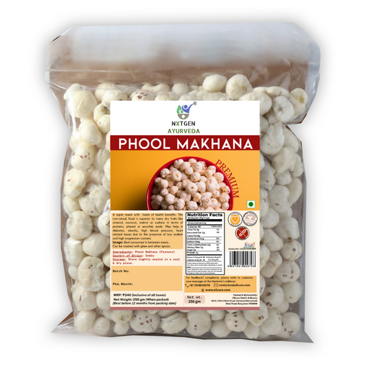 Nxtgen Ayurveda Premium Phool Makhana - Grab2buy