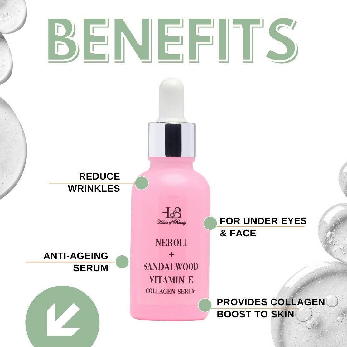 House of Beauty Collagen Serum With Vitamin E 