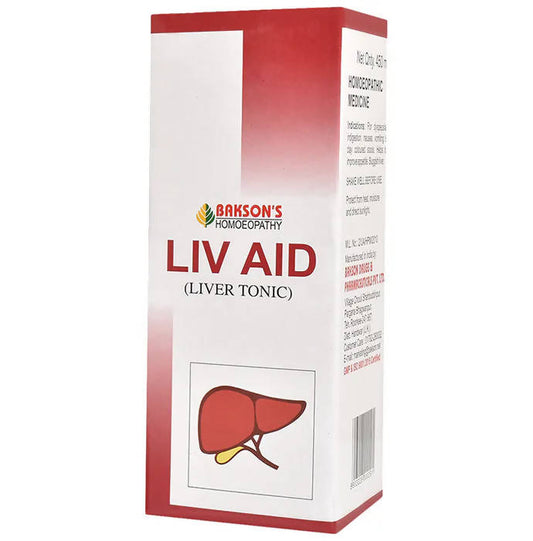 Bakson's Homeopathy Liv Aid Liver Tonic - Grab2buy