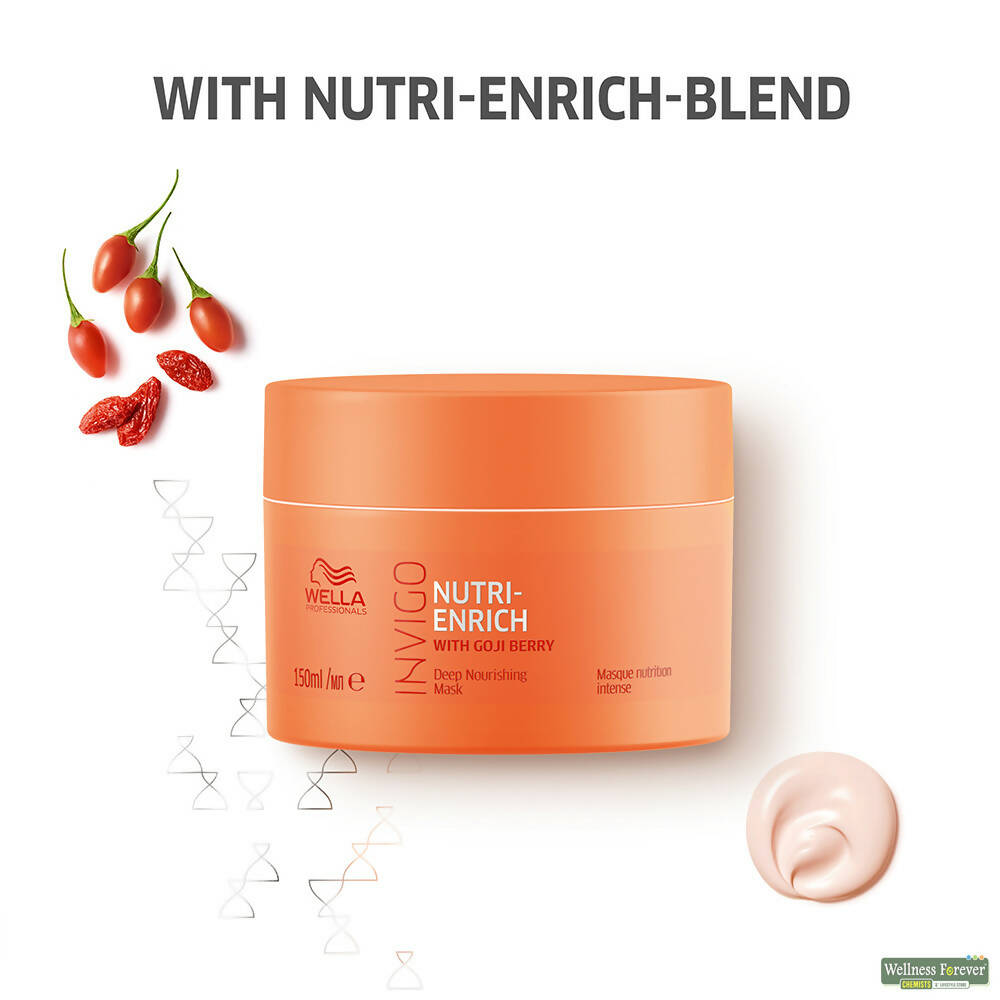 Wella Professionals Invigo Nutri Enrich Deep Nourishing Hair Mask  Grab2Buy Wella Professionals Grab2Buy