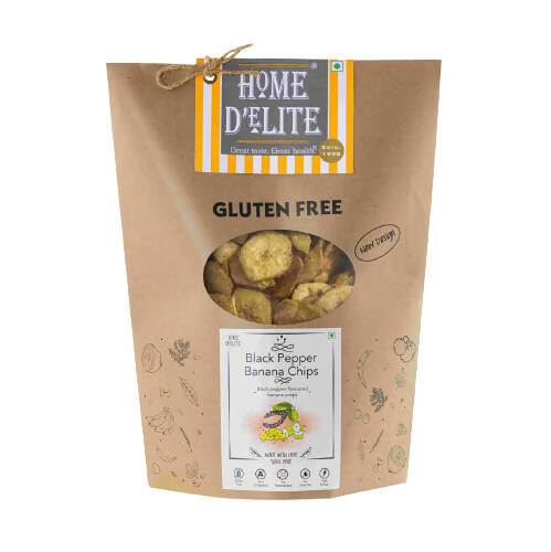 Home D'elite Black Pepper Banana Chips (Round) - Grab2buy