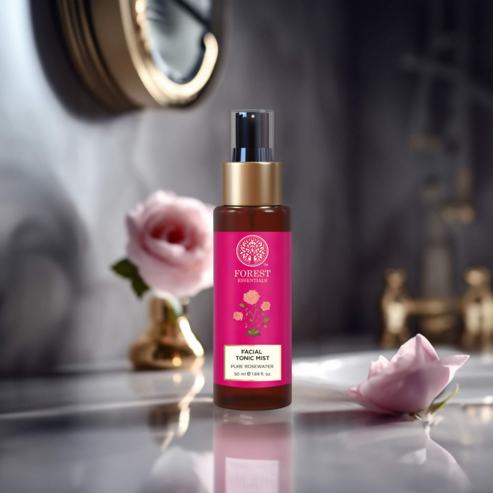 Forest Essentials Facial Tonic Mist Pure Rosewater