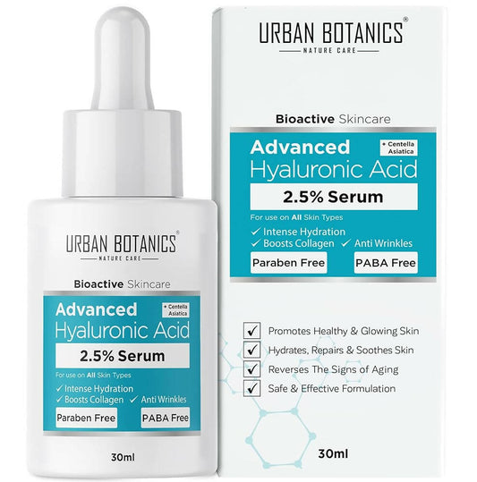 Urban Botanics Advanced 2.5% Hyaluronic Acid Serum  Grab2Buy Urban Botanics Grab2Buy