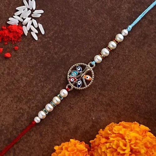 Evil Eye Rakhi & LuvIt Goodies Chocolate Box
