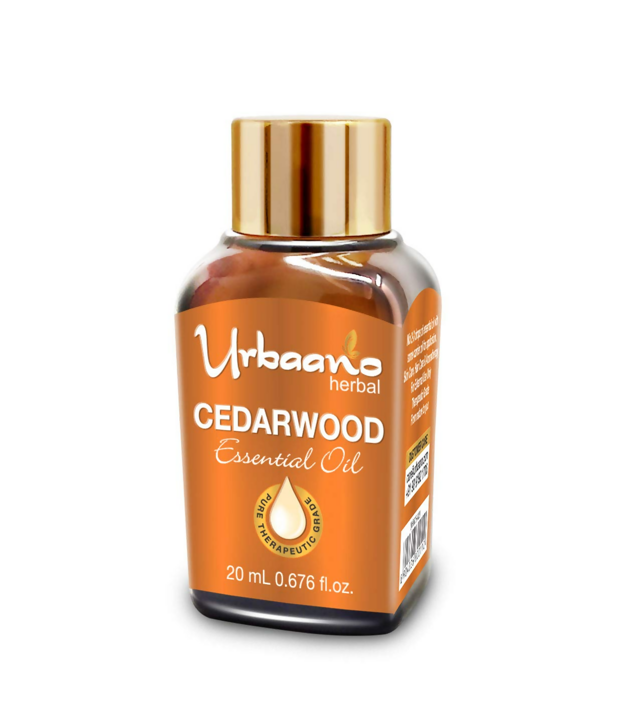 Urbaano Herbal Cedarwood Essential Oil 