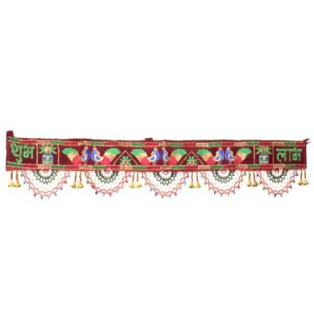 Puja N Pujari Shubh Labh Door Bandarwal Toran 
