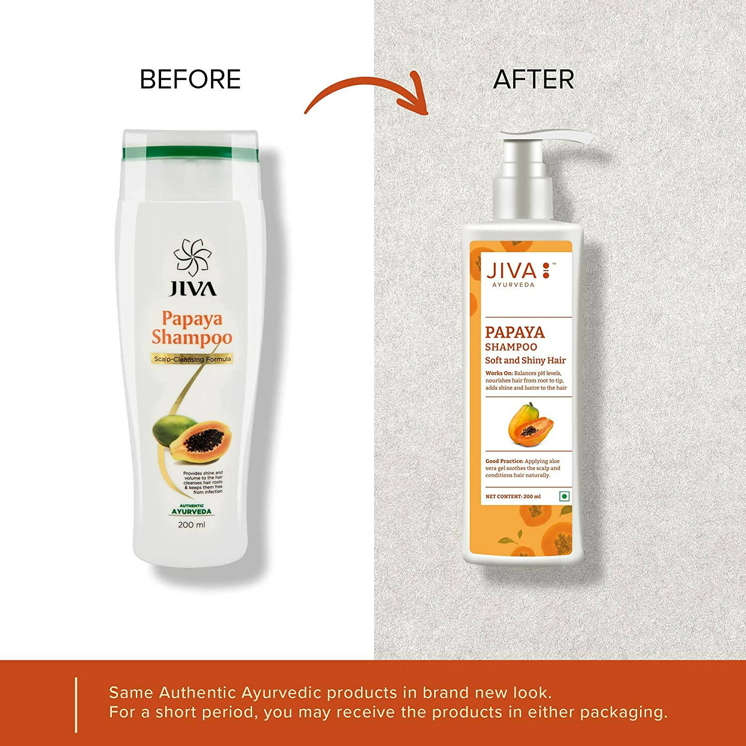 Jiva Ayurveda Papaya Shampoo 