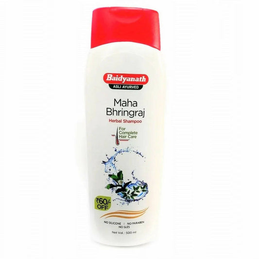 Baidyanath Jhansi Maha Bhringraj Herbal Shampoo - Grab2buy