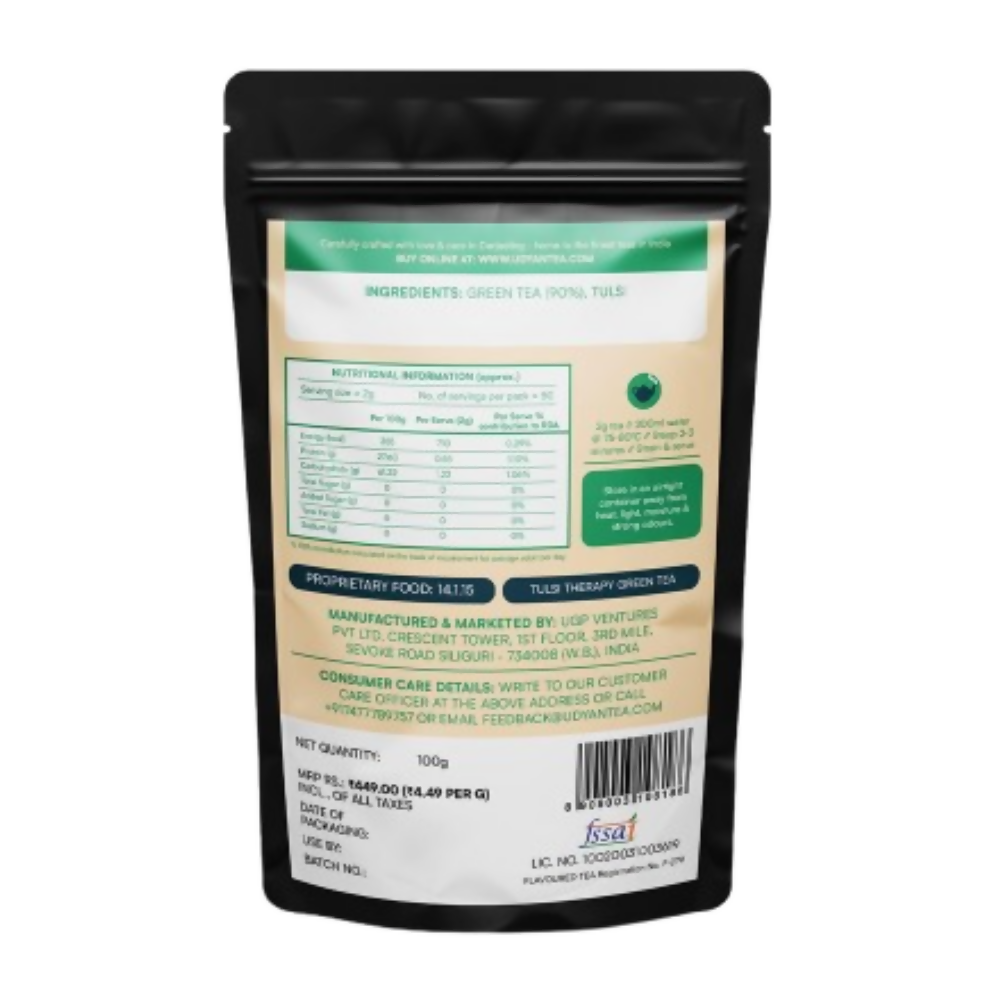 Udyan Tea Tulsi Therapy Green Tea  Grab2Buy Udyan Tea Grab2Buy