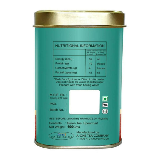 A-One Classic Premium Spearmint Green Tea - Grab2buy